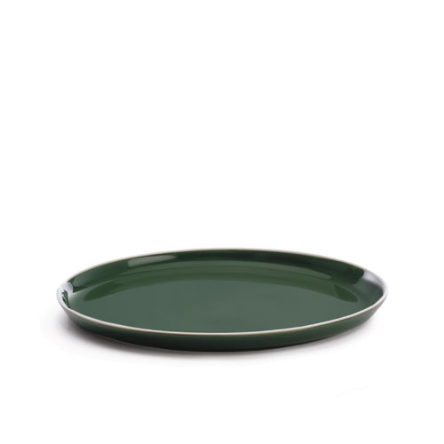 Roman Plate Large - Pack of 4 Kawakawa