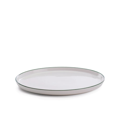 Roman Plate Large - Pack of 4 Milk with Kawakawa